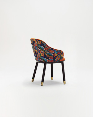Ankara's chairs tell a tale of serene elegance, a waltz spanning from history to the promising future.ANKARA ARMCHAIR