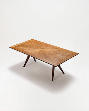 The Carpena Table stands as a testament to meticulous artistry.CARPENA TABLE