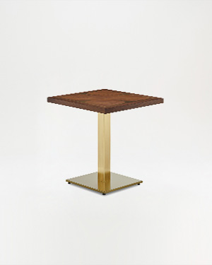 The Cervia Table balances industrial and natural elements effortlessly.CERVIA TABLE