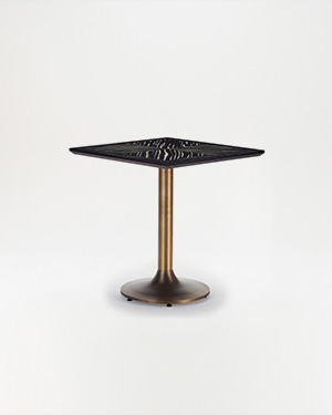The Acebo Table exudes exotic allure. ACEBO TABLE