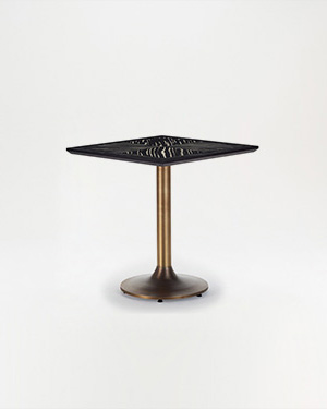 The Acebo Table exudes exotic allure. ACEBO TABLE