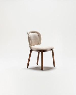Ankara's chairs tell a tale of serene elegance, a waltz spanning from history to the promising future.ANKARA SIDE CHAIR