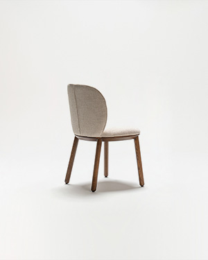 Ankara's chairs tell a tale of serene elegance, a waltz spanning from history to the promising future.ANKARA SIDE CHAIR