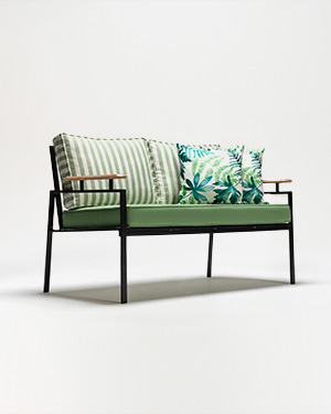 Beeston Lounge - Double Sofa: The Beeston Lounge embodies minimalistic charm.BEESTON LOUNGE - DOUBLE SOFA