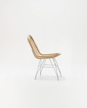 Bamboo frame radiates natural warmth and comfort, capturing a timeless aesthetic.BERU CHAIR