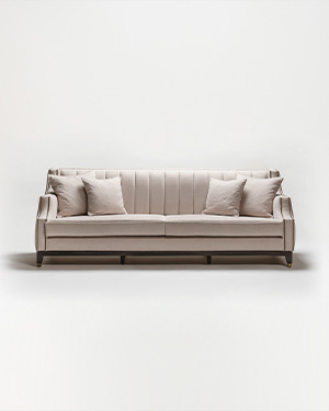 Hany Sofa exudes classic charm with a modern twist.HANFY SOFA
