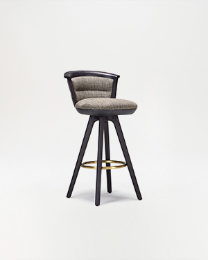 It speaks a universal language, telling its story through the purest form, creating a unique blend that captivates and inspires.ORVI BAR STOOL