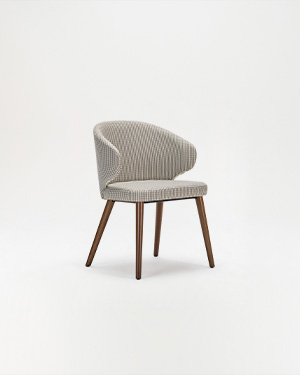 Nola Chair carries the modern essence of the collection inspired by Locanda.REST ARMCHAIR