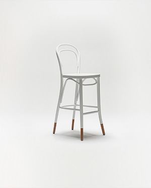 Presenting a chair that's not just furniture but a work of art for your living space.ZETA BAR STOOL